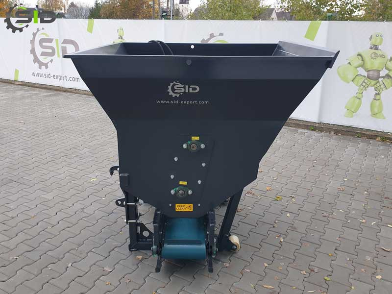 New Loader bucket for Agricultural machinery SID EINSTREUGERÄT MIT BAND / FUTTERVERTEILER /  Bedding Bucket / Pailleuse 1,2 m 1,0 m3: picture 7