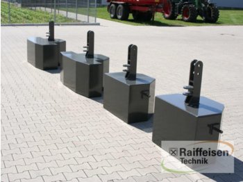 New Counterweight for Farm tractor Stahlgewicht 600 kg: picture 1