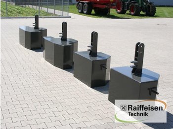 New Counterweight for Farm tractor Stahlgewicht 800kg: picture 1