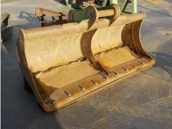 Bucket Strickland 84" Ditching Bucket 80mm Pin to suit 20 Ton Excavator: picture 1