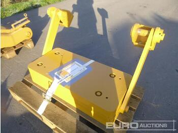 New Counterweight for Bulldozer Unused Counterweight to suit CAT D6: picture 1