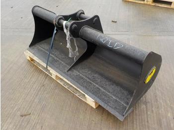 New Bucket Unused Geith 60" Ditching Bucket 45mm Pin to suit 4-6 Ton Excavator: picture 1