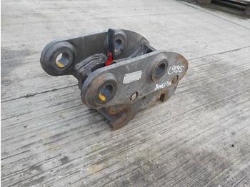 Bucket Volvo Hydraulic QH 45mm Pin to suit 4-6 Ton Excavator: picture 1