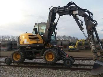 Колісний екскаватор Mecalac 714MW RR Rail Route