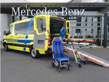 Minibus, Passenger van Mercedes-Benz Sprinter 316 CDI Krankenfahrdienst Tage+Stuhl: picture 1