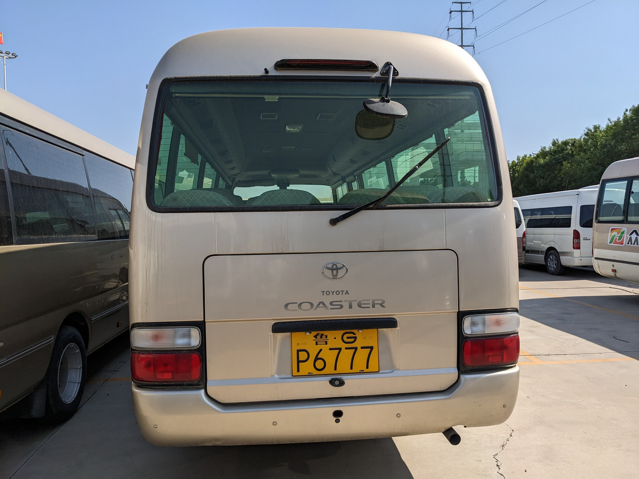 Minibus, Passenger van TOYOTA Coaster original Japanese passenger bus minivan: picture 6