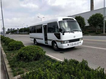 Coach TOYOTA white coaster with lhd steering and diesel engine: picture 1