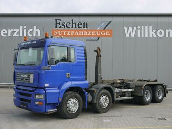 Camion ampliroll MAN TGA 35.360 FFDLC, 8x4, EUR 3,Multilift LHS 32061