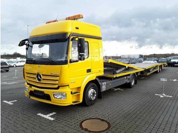 Camion porte-voitures Mercedes-Benz Atego 1230 L ,Kuvvetli SKS 76 A ,6er Zug