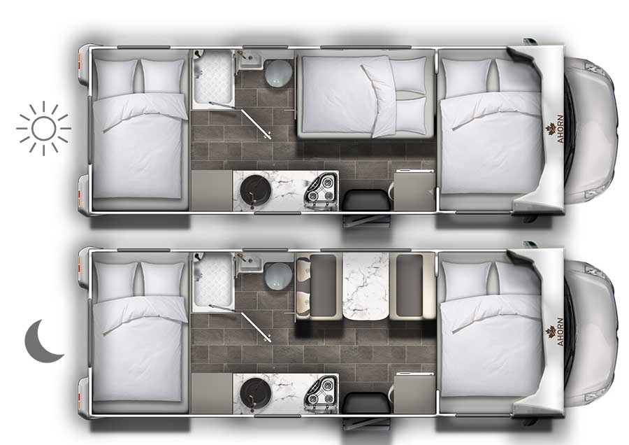 Alcove motorhome AHORN Canada AD | Verfügbar ab 09/25