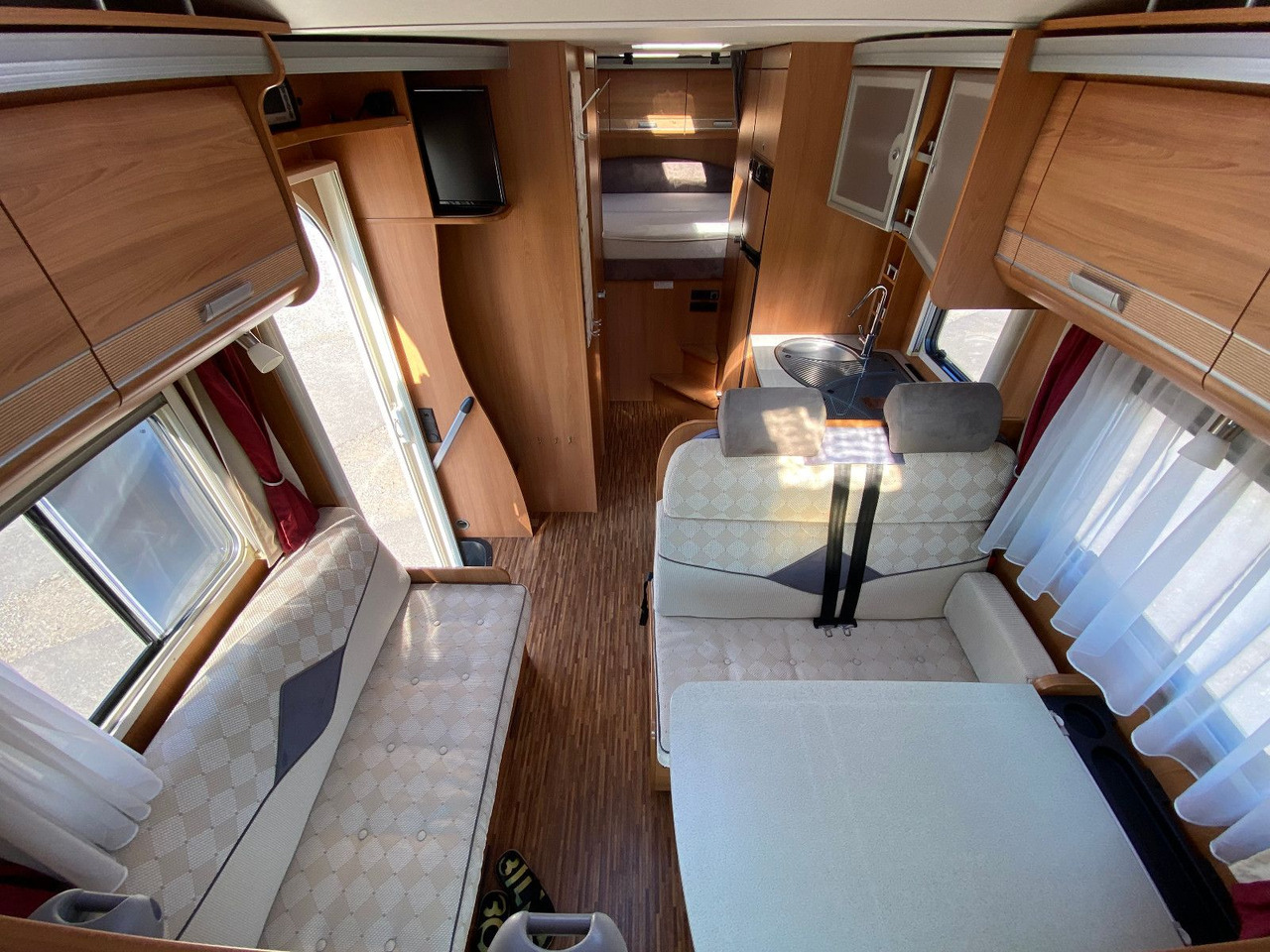 Alcove motorhome Dethleffs A 7071, Solar,SAT,AHK