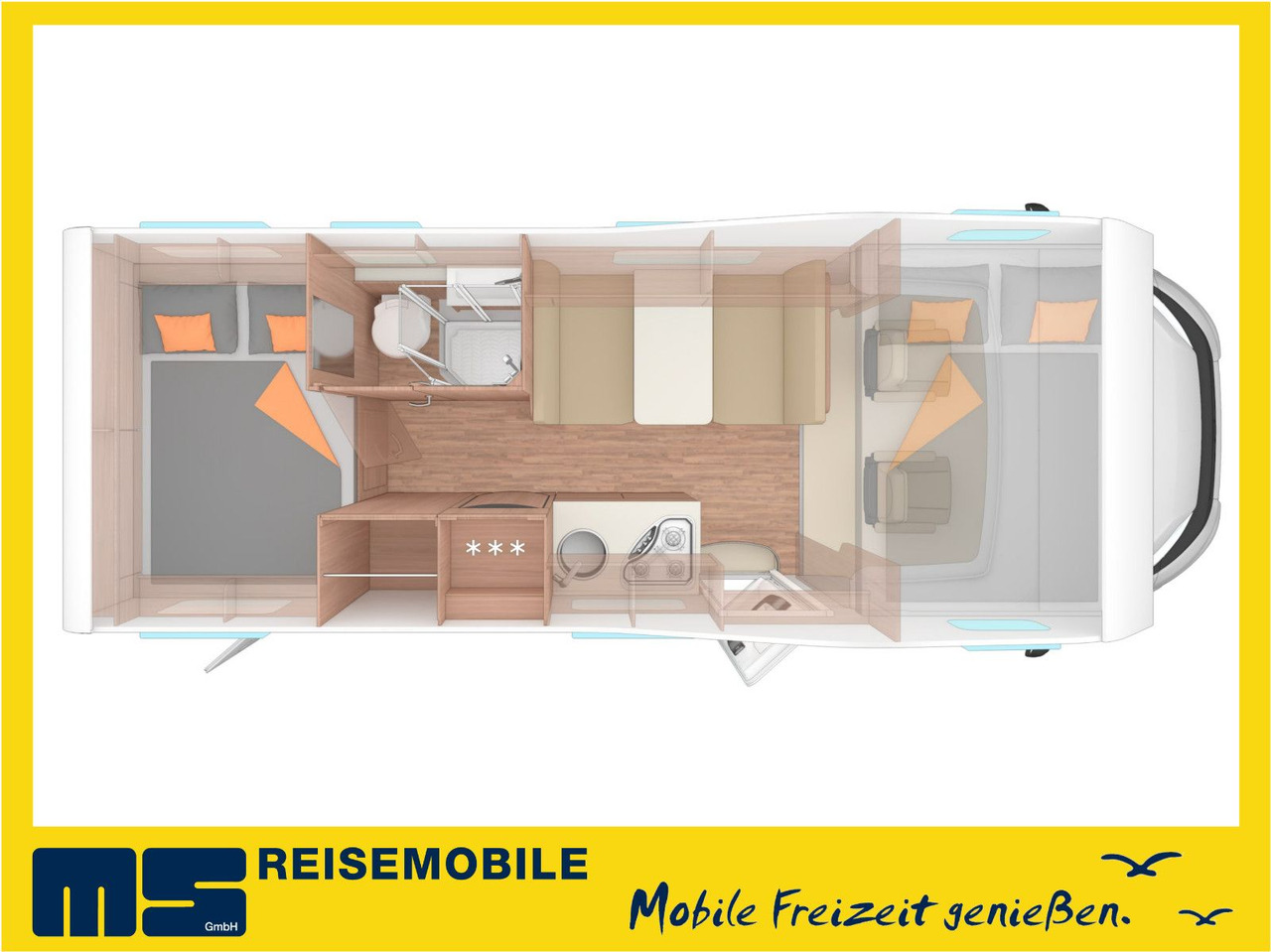 Alcove motorhome Weinsberg CARAHOME 650 DG / - MODELL 2025 - / 140 PS