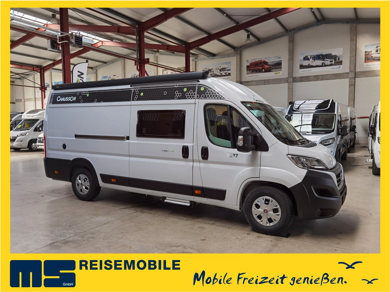 Camper van Chausson V697 FIRST LINE / ZUBEHÖR-PAKET / EINZELBETTEN