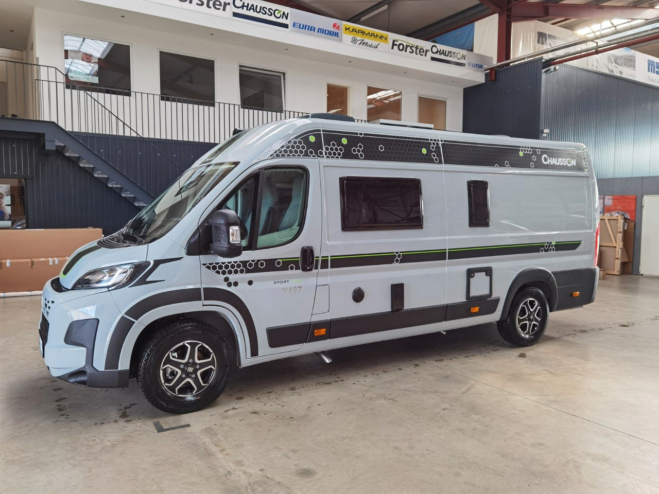 Camper van Chausson V697 SPORT LINE / 140PS-8G / EINZELBETTEN - GARA