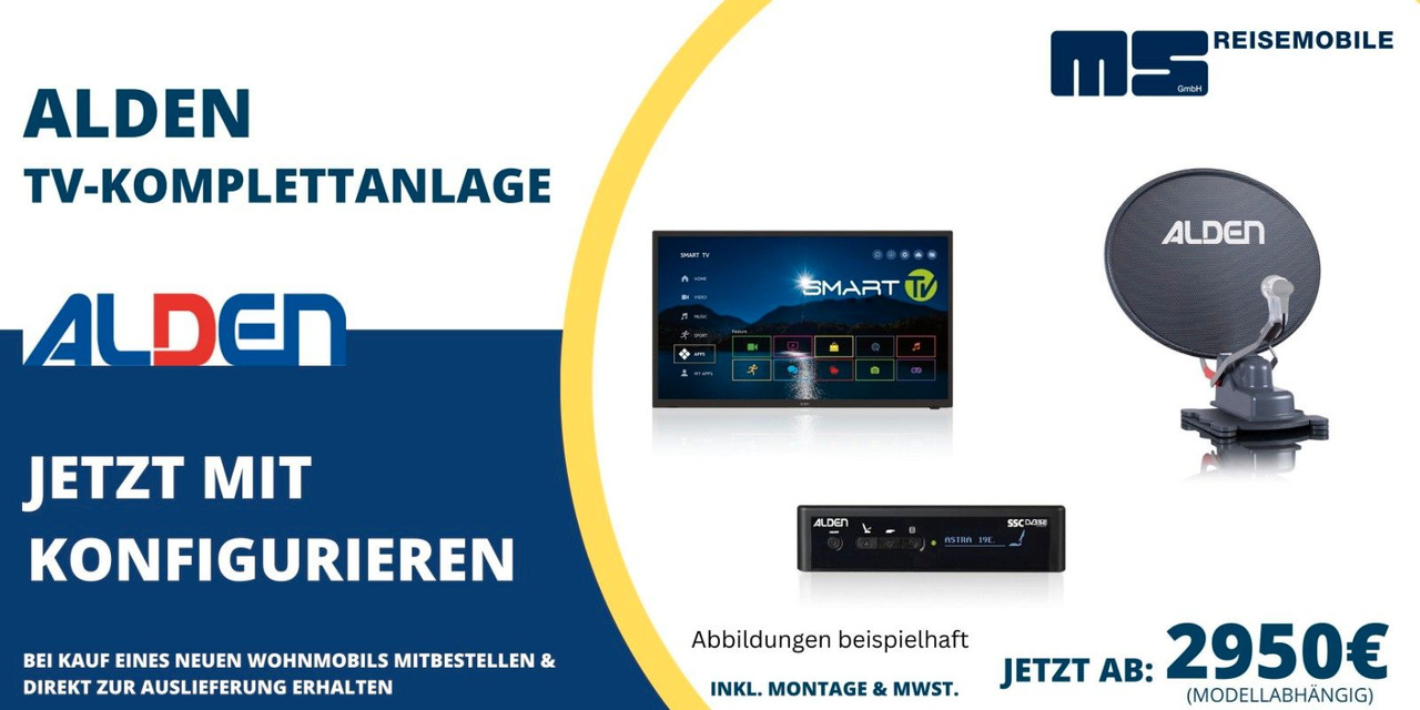 Camper van Chausson V697 SPORT LINE / 8G - AUTOMATIK / EINZELBETTEN
