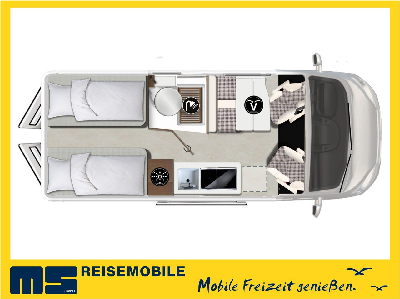 Camper van Karmann DAVIS 620 LIFESTYLE/-MODELL 2026- / EINZELBETTEN