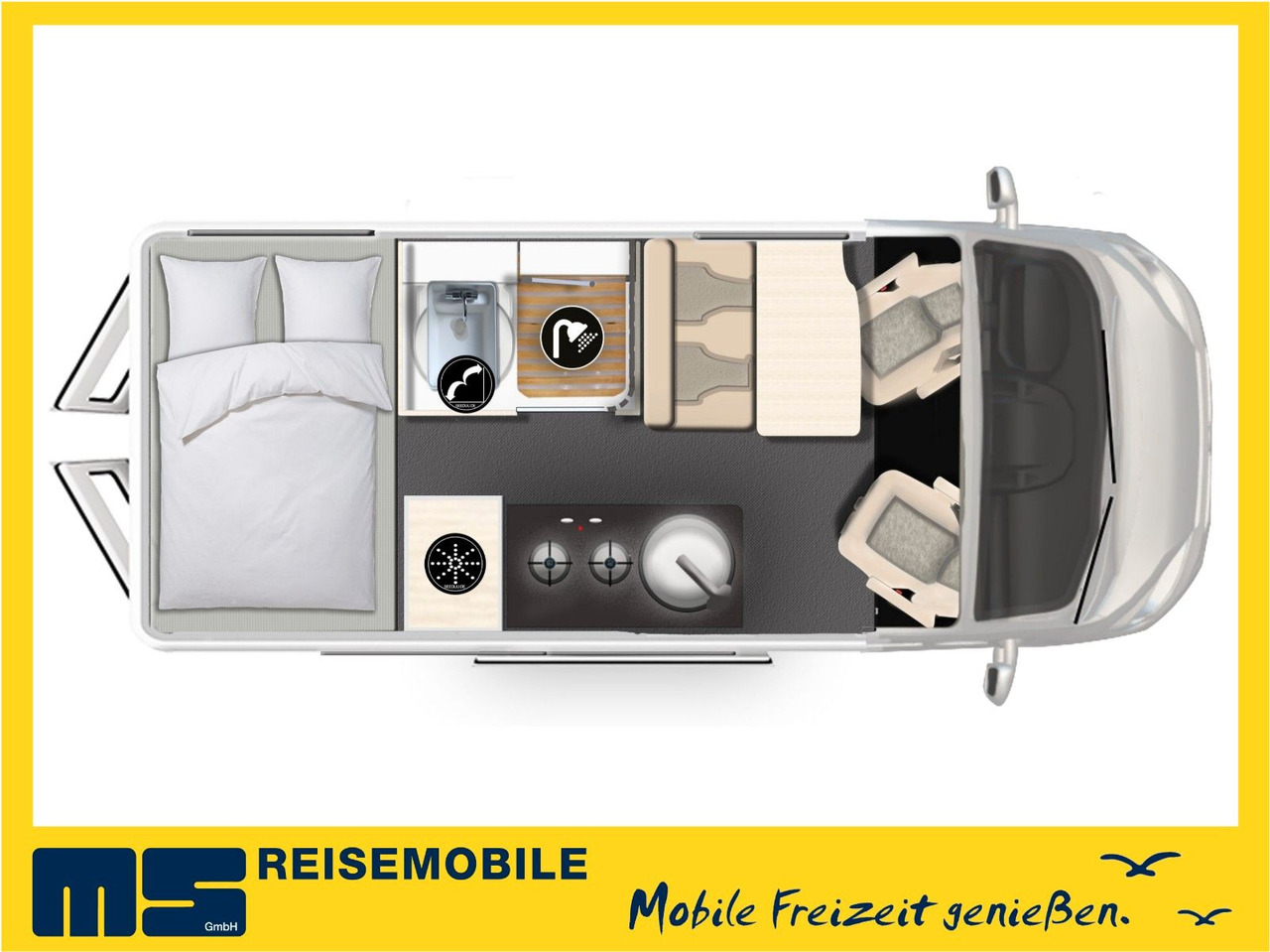 Camper van Karmann DEXTER 580 /-MODELL 2026-/ PANORAMA DACHFENSTER