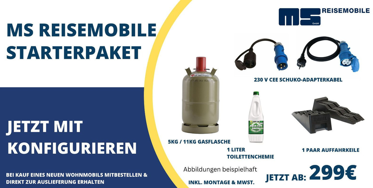 Camper van Karmann DEXTER 600 /MODELL 2026/ EINZELBETTEN  5.99M
