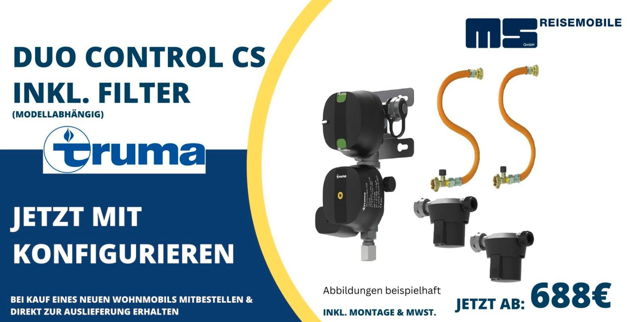Camper van Malibu VAN COMFORT 640 LE / INFO.- PAKET / EINZELBETTEN