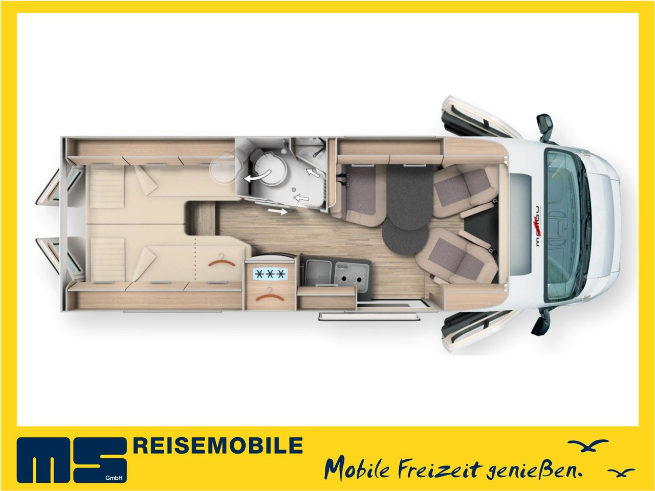 Camper van Malibu VAN COMFORT GT - 640 LE / KLIMAAUTOMATIK / NAVI