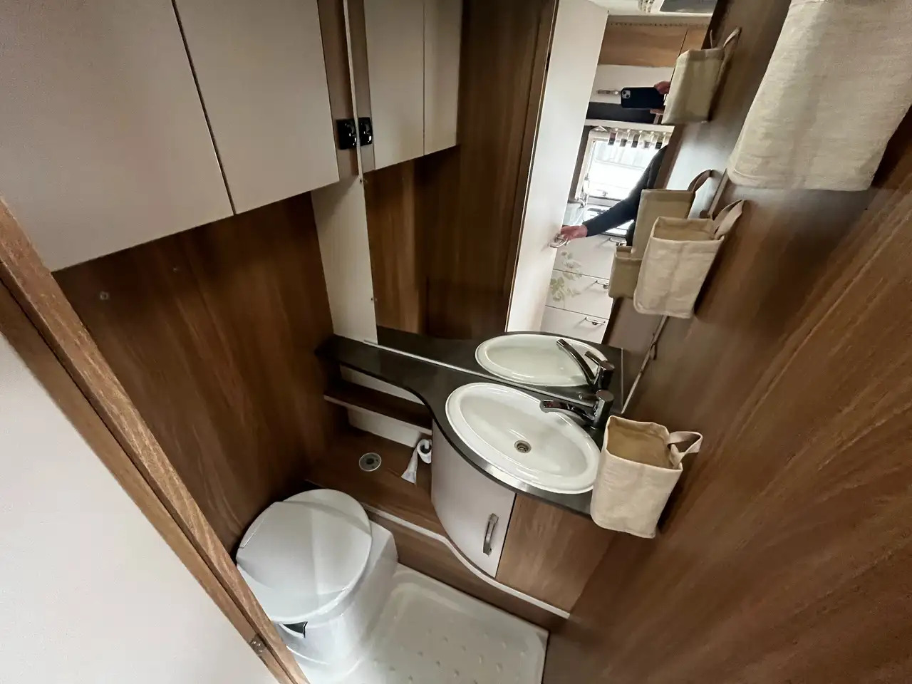 Caravan Bürstner Premio 530 TL Mover Dachklimaanlage Einzelbetten