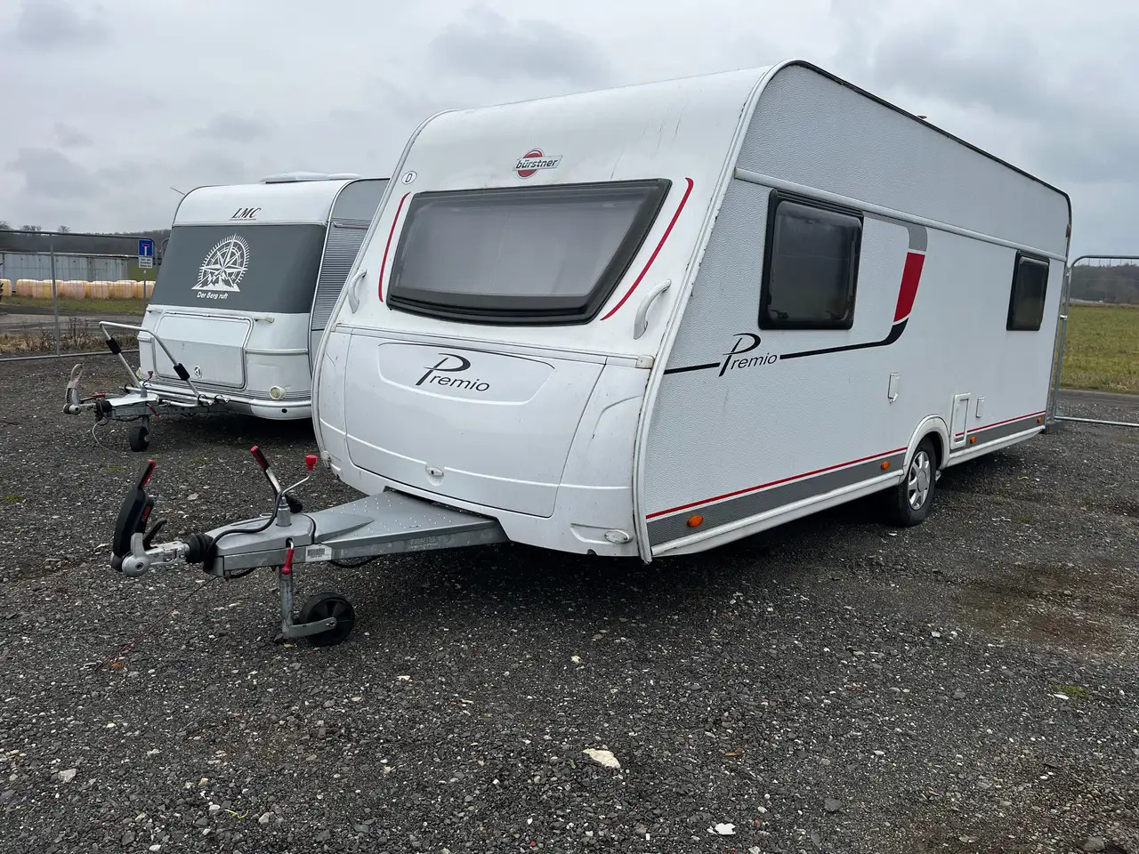 Caravan Bürstner Premio 530 TL Mover Dachklimaanlage Einzelbetten