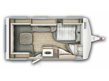 Fendt Bianco Activ 445 SFB Modell 2022  - caravan