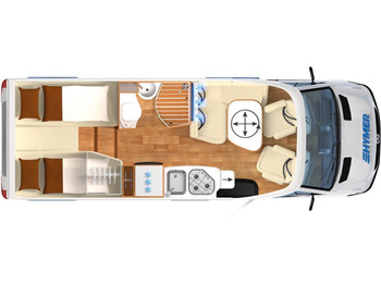 New Semi-integrated motorhome HYMER / ERIBA / HYMERCAR ML-T 580 Tenorit 4x4, Arktis,Leder,AHK: picture 1