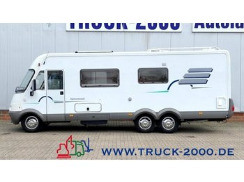 Integrated motorhome HYMER / ERIBA / HYMERCAR B 754 3-Achsen SAT - TV - Solar Motorradträger