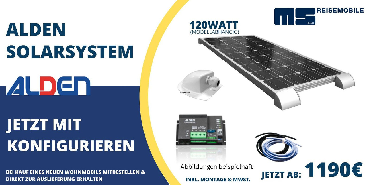 Semi-integrated motorhome Chausson 627 TITANIUM / - 2026 - / EINZELBETTEN & HUBBETT