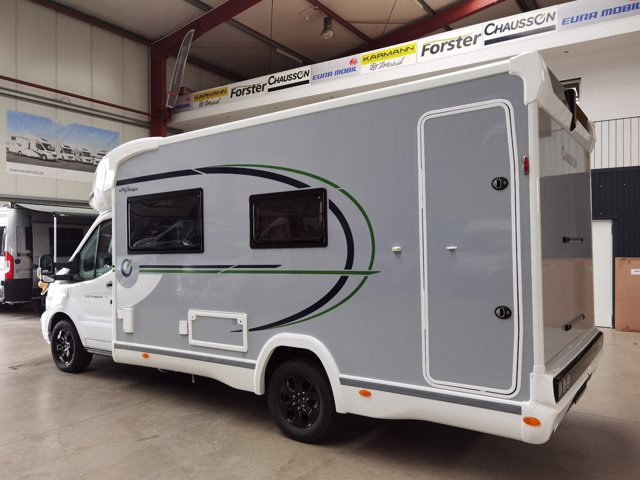 Semi-integrated motorhome Chausson 630 TITANIUM / - 2026 - / EINZEL.- HUBBETTEN
