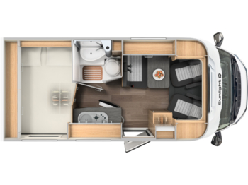 Semi-integrated motorhome SUNLIGHT Adventure V 60