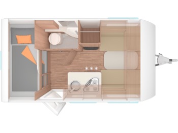 New Caravan Wohnwagen Weinsberg CaraOne 400 LK: picture 1