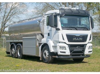 Ciężarówka cysterna MAN TGS 26.480 Milch Jansky Lift.-Lenk E6 TÜV 1/21