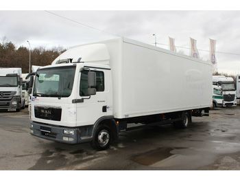 Ciężarówka furgon MAN TGL 12.2204X2BL,HYDRAULIC LIFT, 8,2 m,TIRES 80%