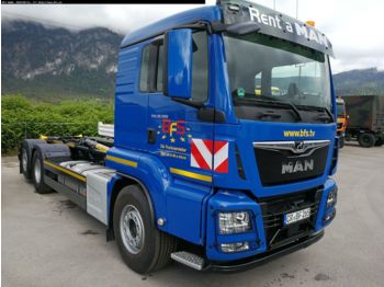 Ciężarówka hakowiec MAN TGS 26.500 6x2-4 BL Palfinger T 20-31 MPA