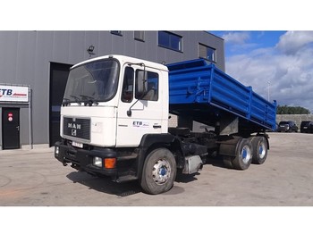 Wywrotka MAN 26.272 (6 CYLINDER / MANUAL PUMP / FULL STEEL)