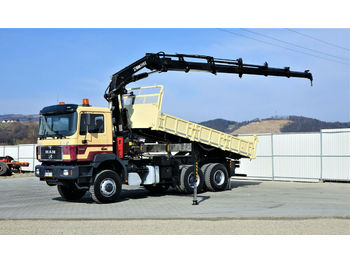 Wywrotka MAN 33-400 Kipper 5,00 m + Kran/FUNK * 6x6!