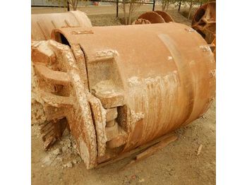 Directional boring machine 1200mm Drilling Bucket DC FZ80 to suit Kelly Bar: picture 1