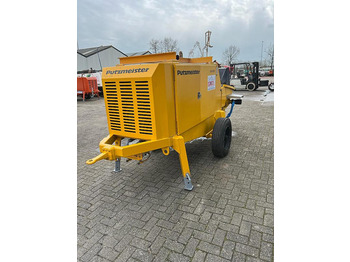 Stationary concrete pump PUTZMEISTER