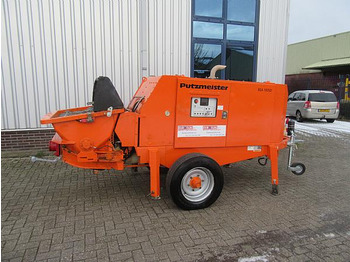 Stationary concrete pump PUTZMEISTER