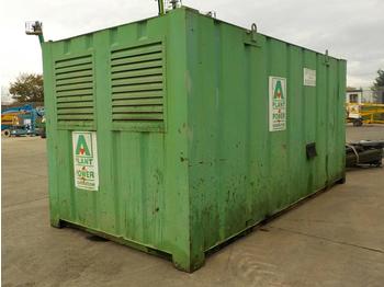 Construction equipment 20` x 8` Container, Bowser to suit Generator: picture 1
