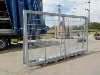 Construction equipment 7.6m x 2m Galvanized Iron Gates: picture 1