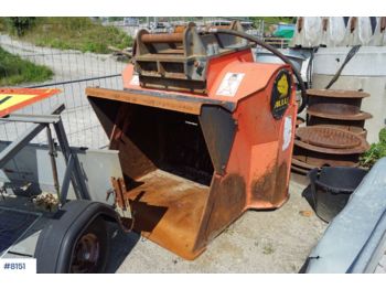 Construction equipment Allu DN 3-12 Solle bucket with extra teeth.: picture 1