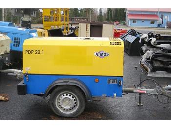 Air compressor Atmos PDP20 Vaunukompressori keltainen: picture 1