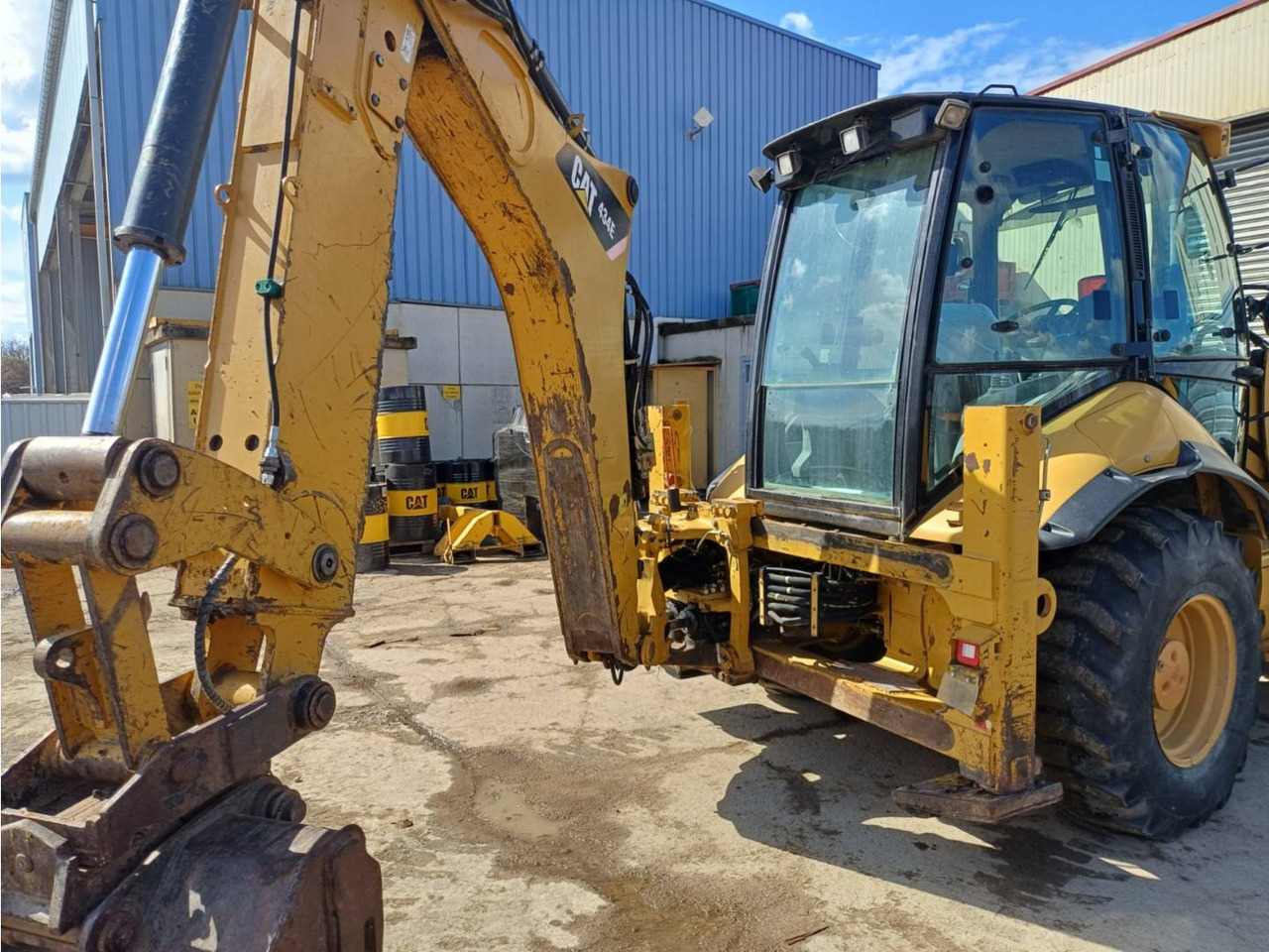Backhoe loader CAT 434E