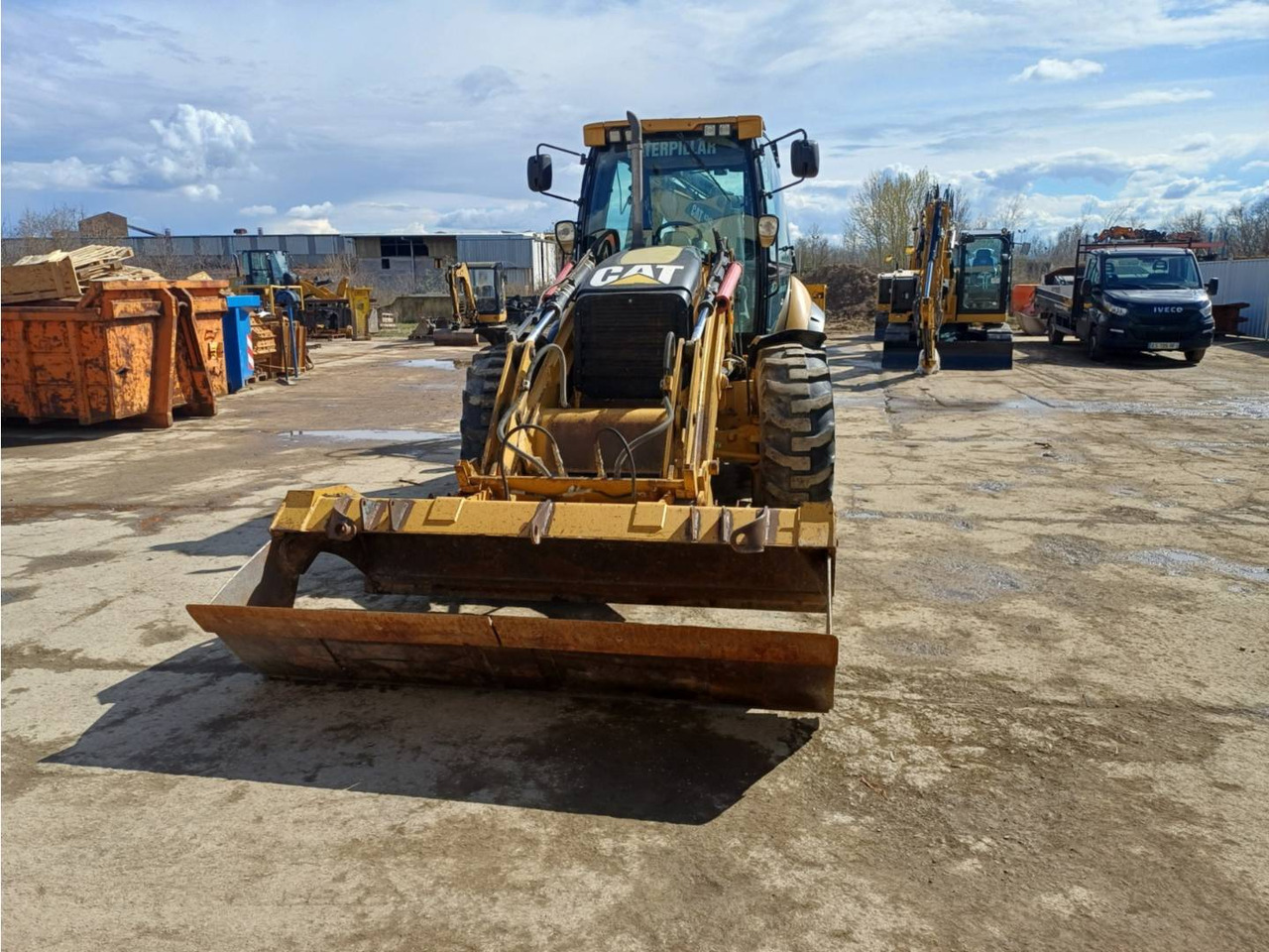 Backhoe loader CAT 434E