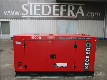 New Generator set Becker BDG-70S , New Diesel generator , 70 KVA, 3 Phase: picture 2
