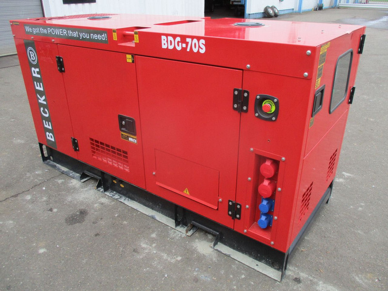 New Generator set Becker BDG-70S , New Diesel generator , 70 KVA, 3 Phase: picture 4