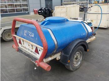 Air compressor Brendon Bowsers Single Axle Plastic Water Bowser, Pressure Washer: picture 1